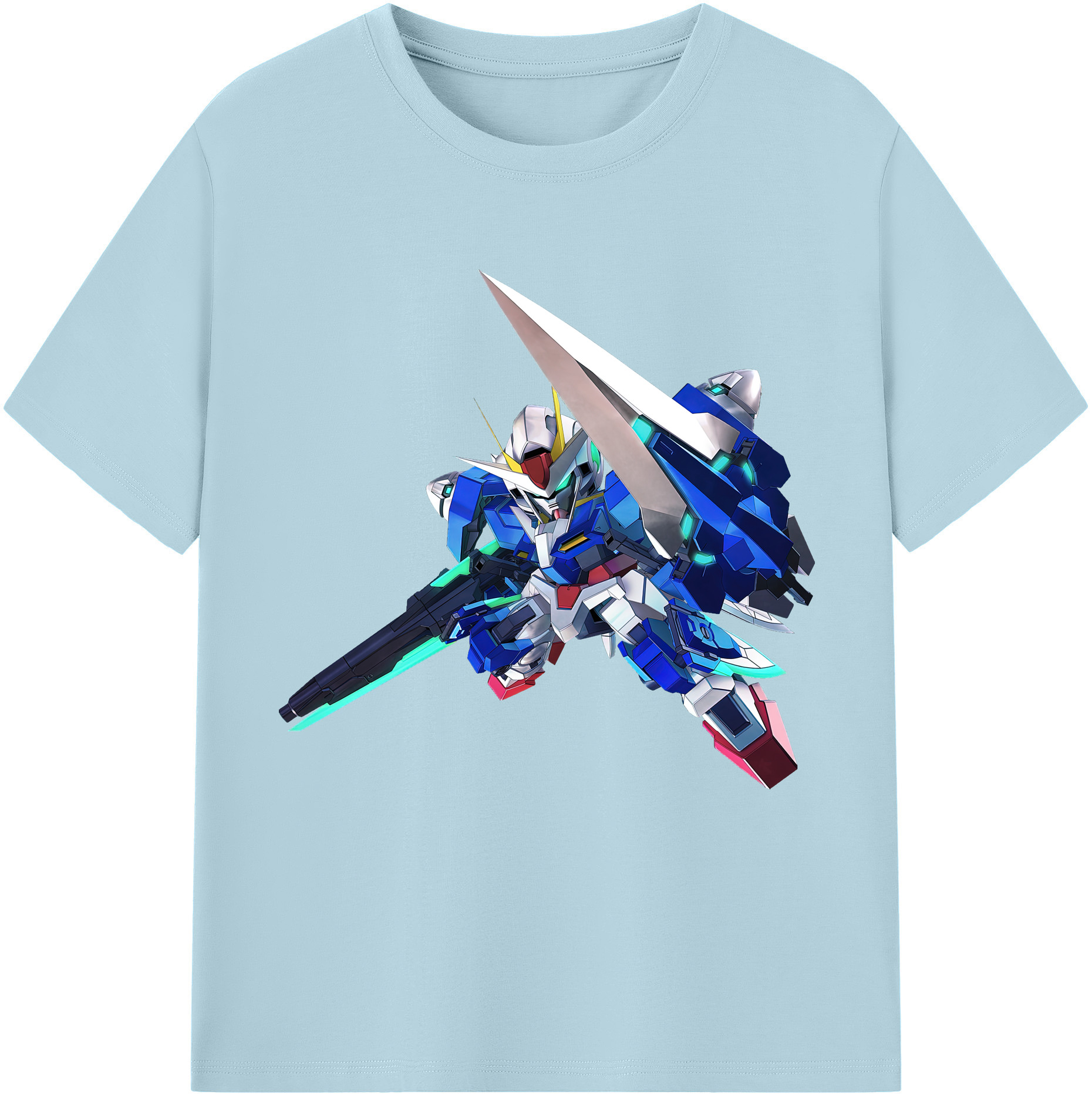（画像用） 機動戦士ガンダム Mobile Suit Gundam 綿100％半袖Tシャツ（フロントプリント）